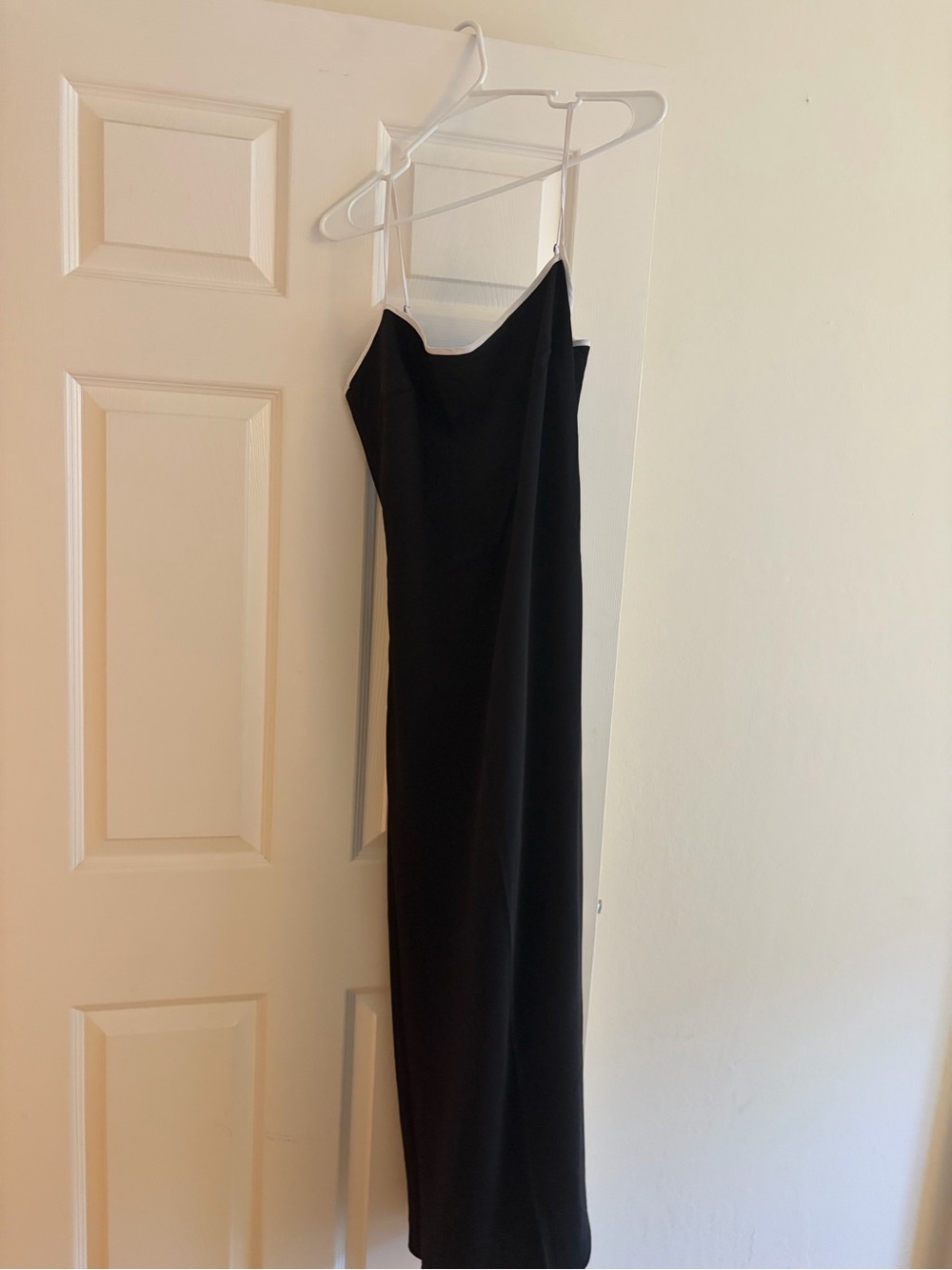 Classic Black Slip Dress - Timeless Women's Evening Dress